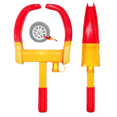 WHEEL CLAMP And PARKING LOCK For Motorcycles, Cars & Small Trucks